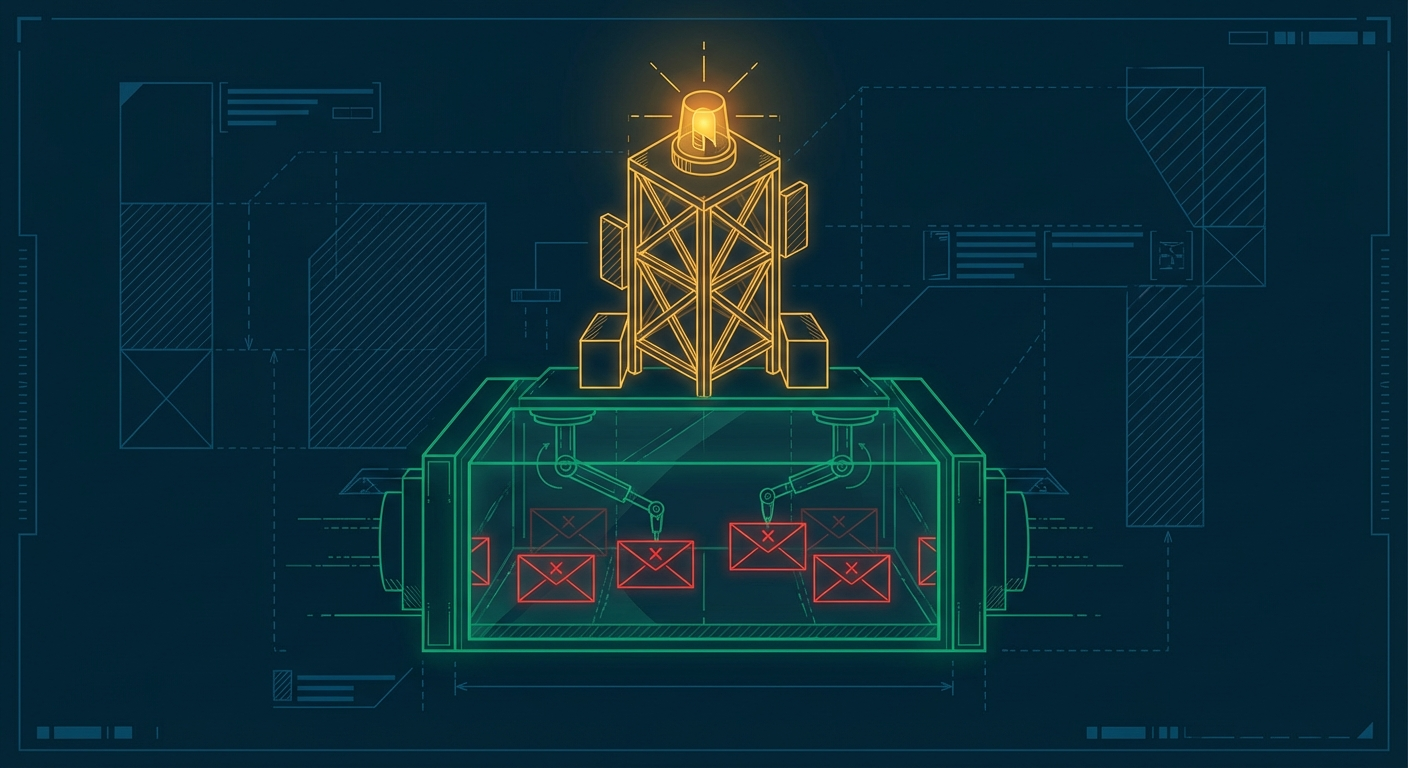 Failed webhook events captured in a dead letter queue and queued for replay